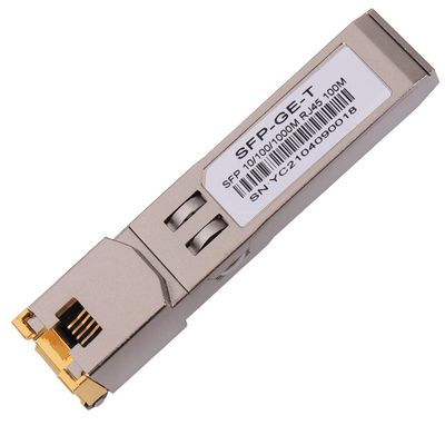 1000BASE-T Gigabit SFP to RJ45 Copper Ethernet Modular Transceiver for Cisco,Meraki,Ubiquiti,D/TP Link,Supermicro,Netgear, 1.25G SFP-T CAT5E/CAT6 up to 100m Mikrotik S-RJ01