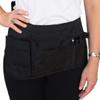 Stylist Tool Belt - Durable Polyester Tool Pouch Belt for Salon Stylists and Hairdressers - Holds 3 Shears with Multiple Pockets for Combs, Clips, and Accessories - Professional Scissor Holster view 3