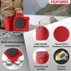 STSEETOP Camera Case for Sony A7SIII A7siii A7S3- Protective Silicone DSLR Skin Cover, Detachable Cage, Shockproof, Dustproof (Red) view 2
