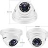ZOSI 2.0MP 1080P 1920TVL HD-TVI CCTV Security Dome Camera,80ft IR Night Vision, Aluminum Metal Housing for HD-TVI, AHD, CVI 720P,1080P,5MP,4K Analog Surveillance DVR (Renewed) view 3