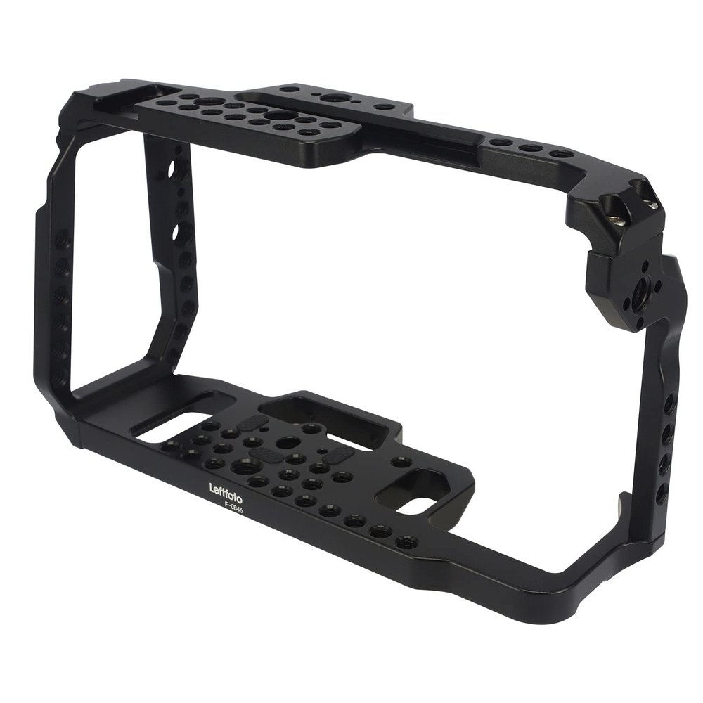 Camera Full Cage for BMPCC 4K 6K Blackmagic Design Pocket Cinema Camera 4K & 6K Cage with Cold Shoe/hex Wrench