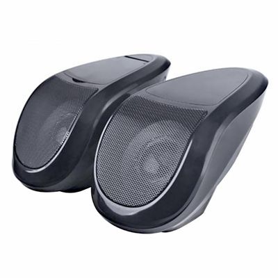 MACHSWON Waterproof Speaker Loudspeaker Music Audio Player for Motorcycle ATV Waterproof Black Speaker Loudspeaker Music Player Sound System Motorcycle
