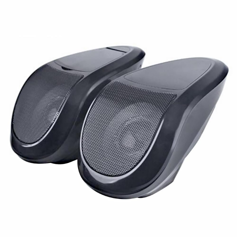 MACHSWON Waterproof Speaker Loudspeaker Music Audio Player for Motorcycle ATV Waterproof Black Speaker Loudspeaker Music Player Sound System Motorcycle