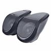 MACHSWON Waterproof Speaker Loudspeaker Music Audio Player for Motorcycle ATV Waterproof Black Speaker Loudspeaker Music Player Sound System Motorcycle view 1
