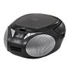 Magnavox MD6924 Portable Top Loading CD Boombox with AM/FM Stereo Radio in Black | CD-R/CD-RW Compatible | LED Display | AUX Port Supported | Programmable CD Player | (Renewed) view 1