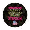 Proud Army National Guard Stepmom US Flag Dog Tag Stepmother PopSockets Swappable PopGrip view 3