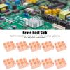 Cooling Radiator, P9x4x9 CPU Cooler Heat Sink for IC Radiators for Electrical Appliances for Transistors for CPUs view 2