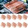 Cooling Radiator, P9x4x9 CPU Cooler Heat Sink for IC Radiators for Electrical Appliances for Transistors for CPUs view 3