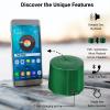 HOAIYO TWS Portable Wireless Speaker with Built in Mic and Play 2 Speakers Together (Green) view 2