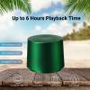 HOAIYO TWS Portable Wireless Speaker with Built in Mic and Play 2 Speakers Together (Green) view 4