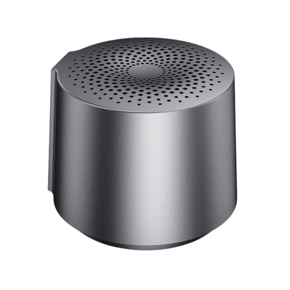 HOAIYO TWS Portable Wireless Speaker with Built in Mic and Play 2 Speakers Together (Gray)