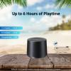 HOAIYO TWS Portable Wireless Speaker with Built in Mic and Play 2 Speakers Together (Gray) view 3