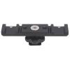 Dual Cold Shoe Mount Bracket,Dual Cold Shoe Mount Plate Adapter,Dual Hot Shoe Extension Bar for Nikon Canon Sony DSLR Camera Flash LED Video Light Microphone view 2