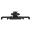 Dual Cold Shoe Mount Bracket,Dual Cold Shoe Mount Plate Adapter,Dual Hot Shoe Extension Bar for Nikon Canon Sony DSLR Camera Flash LED Video Light Microphone view 3