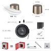 HOAIYO TWS Portable Wireless Speaker with Built in Mic and Play 2 Speakers Together (Gold) view 4