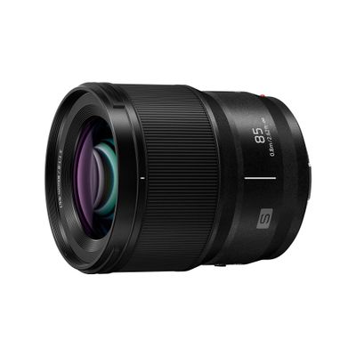 PANASONIC LUMIX S Series Camera Lens, 85mm F1.8 L Mount Interchangeable Lens for Mirrorless Full Frame Digital Cameras, S-S85, Black (Renewed)
