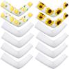 Geyoga 6 Pairs Sublimation Arm Sleeves, UV Sun Protection Blank Cooling Arm Sleeves Sublimation for Sports, Football, Basketball, Women Driving, Golfing, Fishing, Cycling, Hiking view 1