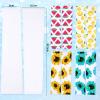 Geyoga 6 Pairs Sublimation Arm Sleeves, UV Sun Protection Blank Cooling Arm Sleeves Sublimation for Sports, Football, Basketball, Women Driving, Golfing, Fishing, Cycling, Hiking view 2