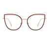bullabulling CHEERS 5-Pack Reading Glasses Blue Light Blocking,Computer Readers for Men Women Anti Glare UV Ray Filter Eyeglasses (red, 4.0) view 2