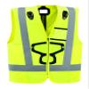 PETZL HI-VIZ High Visibility Vest for NEWTON Harnesses - Yellow view 1