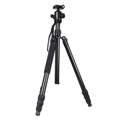 Aluminum 360 Panorama Ball Head Quick Release Plate DSLR Camera Tripod for Travel