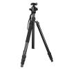 Aluminum 360 Panorama Ball Head Quick Release Plate DSLR Camera Tripod for Travel view 1