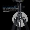 Aluminum 360 Panorama Ball Head Quick Release Plate DSLR Camera Tripod for Travel view 4