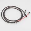 100% Pure Silver Tonearm Cable Din to 2RCA Interconnect Shielding Tone Arm Phono Cable (Length : 1m) view 2