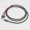 100% Pure Silver Tonearm Cable Din to 2RCA Interconnect Shielding Tone Arm Phono Cable (Length : 1m) view 4