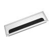 Aluminium Desk Cable Hole Cover, Desk Computer Wire Cable Tidy Outlet, Cable Outlet Insert for Management of Office & Computer Desk Wires(L), Solar Switch Board and Socket Cover view 1