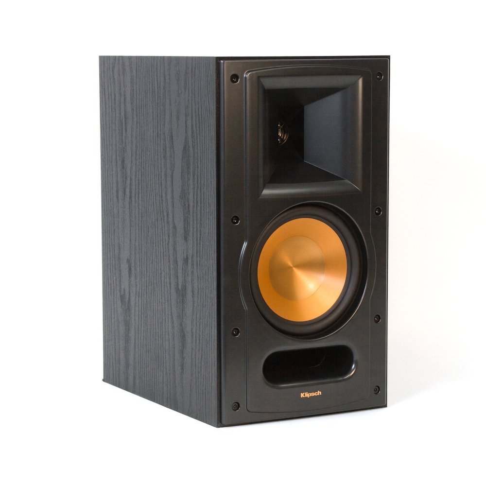 Klipsch RB-61 II Reference Series Bookshelf Loudspeakers, Black (Pair) (Renewed)