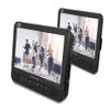 Sylvania 10.1" Dual Screen Portable Blu-ray(r) DVD Media Player SDVD1087, Black view 1