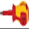 KNIPEX Tools 98 20 25 3/32-Inch Slotted Screwdriver, 3-Inch Insulated view 2