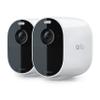 Arlo Essential Spotlight Camera - 2 Count (Pack of 1) Wireless Security, 1080p Video, Color Night Vision, Way Audio, Wire-Free, Direct to WiFi No Hub Needed, Compatible with Alexa, White, VMC2230 view 1