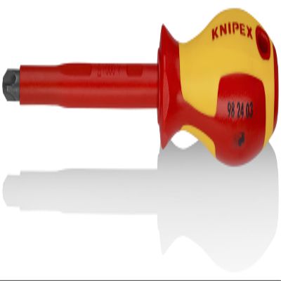 KNIPEX Tools 98 24 03 P3 Screwdriver, 6-Inch, Insulated
