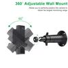 UYODM Wall Mount Compatible with SimpliSafe SimpliCam 1080p Wired Indoor Home Security Camera, 360 Degree Adjustable Aluminium Wall Mounting Bracket for SimpliSafe Indoor Cam 1Pack,Patent Pending view 3