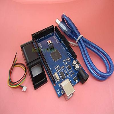 Lysee 3D Printer Parts & Accessories - HAILANGNIAO newNew 5pcs FPM10A Fingerprint Module Optical Fingerprint Sensor + 5pcs R3 Mega2560 REV3 with USB Cable