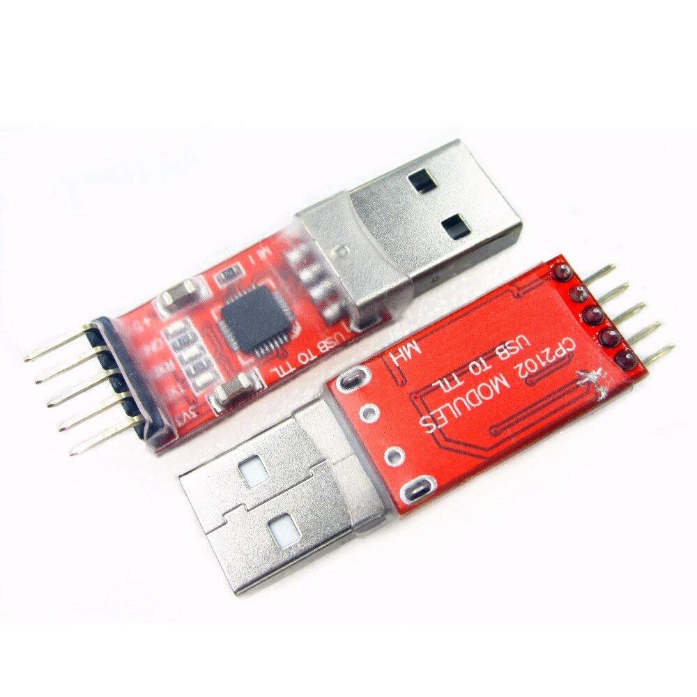 Lysee 3D Printer Parts & Accessories - 5pcs/lot CP2102 Chip USB 2.0 to UART TTL 5pin Adapter Connector Module Serial Converter Module Replace FT232
