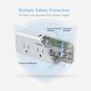 Multi Plug Outlet Extender, USB C Wall Charger, TESSAN Wall Plug Splitter with 5 Outlets and 3 USB, Electrical Power Expander with Surge Protector Spaced for Home Office Dorm Room view 3