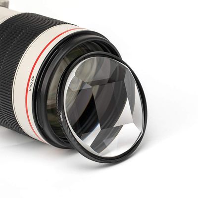 77mm Rotating Filter, Fractal Special Effects Filter, 4+7 Prism, Shooting Objects Variable Number, SLR Accessories