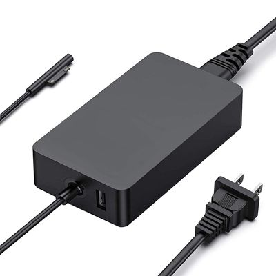 65W Surface Pro Charger for Microsoft Surface Pro 9, 8, 7+, 7, 6, 5, 4, 3, X, Windows Surface Laptop 5, 4, 3, 2, 1, Surface Go Tablet, Surface Book 3, 2, 1, Support 44W, 36W