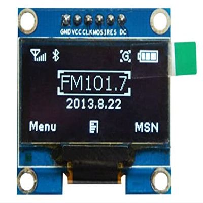 Lysee 3D Printer Parts & Accessories - 4/6/7/8Pin 1.3 inch OLED Display 12864 LCD Screen 1.3 inch 12864 Display sh1106 SSD1306 - (Color: 6pin White)