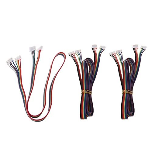 Lysee 3D Printer Parts & Accessories - 2 Pcs 3D Printer Parts XH2.54 4pin 17 Stepper Motor Cable 4pin Cable 42 Motor New - (Size: 0.5m)