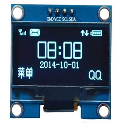 Lysee 3D Printer Parts & Accessories - 4/6/7/8Pin 1.3 inch OLED Display 12864 LCD Screen 1.3 inch 12864 Display sh1106 SSD1306 - (Color: 4pin Blue G.V.S.S)