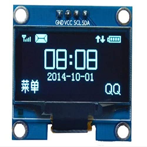 Lysee 3D Printer Parts & Accessories - 4/6/7/8Pin 1.3 inch OLED Display 12864 LCD Screen 1.3 inch 12864 Display sh1106 SSD1306 - (Color: 4pin Blue G.V.S.S)