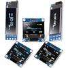 Lysee 3D Printer Parts & Accessories - 0.96 inch OLED IIC Serial White Blue Display Module 128X64 I2C SSD1306 12864 0.91'' LCD Screen Board GND VDD SCK SDA for - (Color: Blue 0.91 inch) view 2