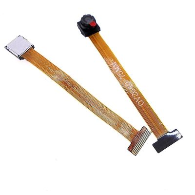 Lysee 3D Printer Parts & Accessories - OV2640 75mm Length 66-Degree Camera Module 24PIN 0.5mm Pitch Suitable for ESP32-CAM and TTGO Series Development Boards - (Size: 2PCS, Color: Red)