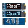 Lysee 3D Printer Parts & Accessories - 0.91 Inch 128x32 128 32 I2C IIC Interface Serial White Blue OLED LCD Display Module 0.91" 12832 SSD1306 LCD Screen for - (Color: Blue) view 2
