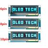 Lysee 3D Printer Parts & Accessories - 6/8/10Pin 2.23 inch Blue OLED LCD Display Module 12833 12832 LCD Screen SSD1305 OLED - (Color: 8pin SPI) view 2