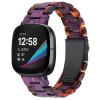 TryBest Wristband for Fitbit Versa 3/Fitbit Sense,Replacement Metal Solid Strap Replacement Wristband Stainless Steel Wristband Adjustable Wrist for 5.5-7.87 inch for Women view 1